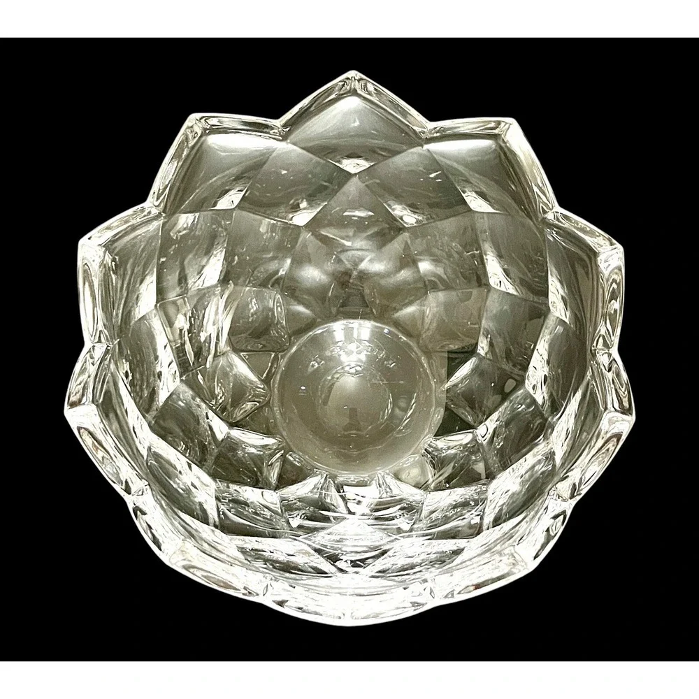 Vintage Mikasa Radcliffe 6" Clear Crystal Bowl Germany Excellent Condition - Picture 4 of 7